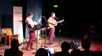 Paul Henry and Brian Briggs at Manchester Royal Exchange